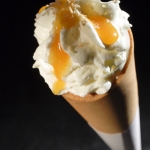 Whipped cream in crispy cone Pascal Guerreau & Philippe Conticini