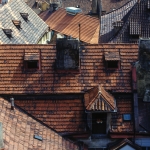 Prague roofs