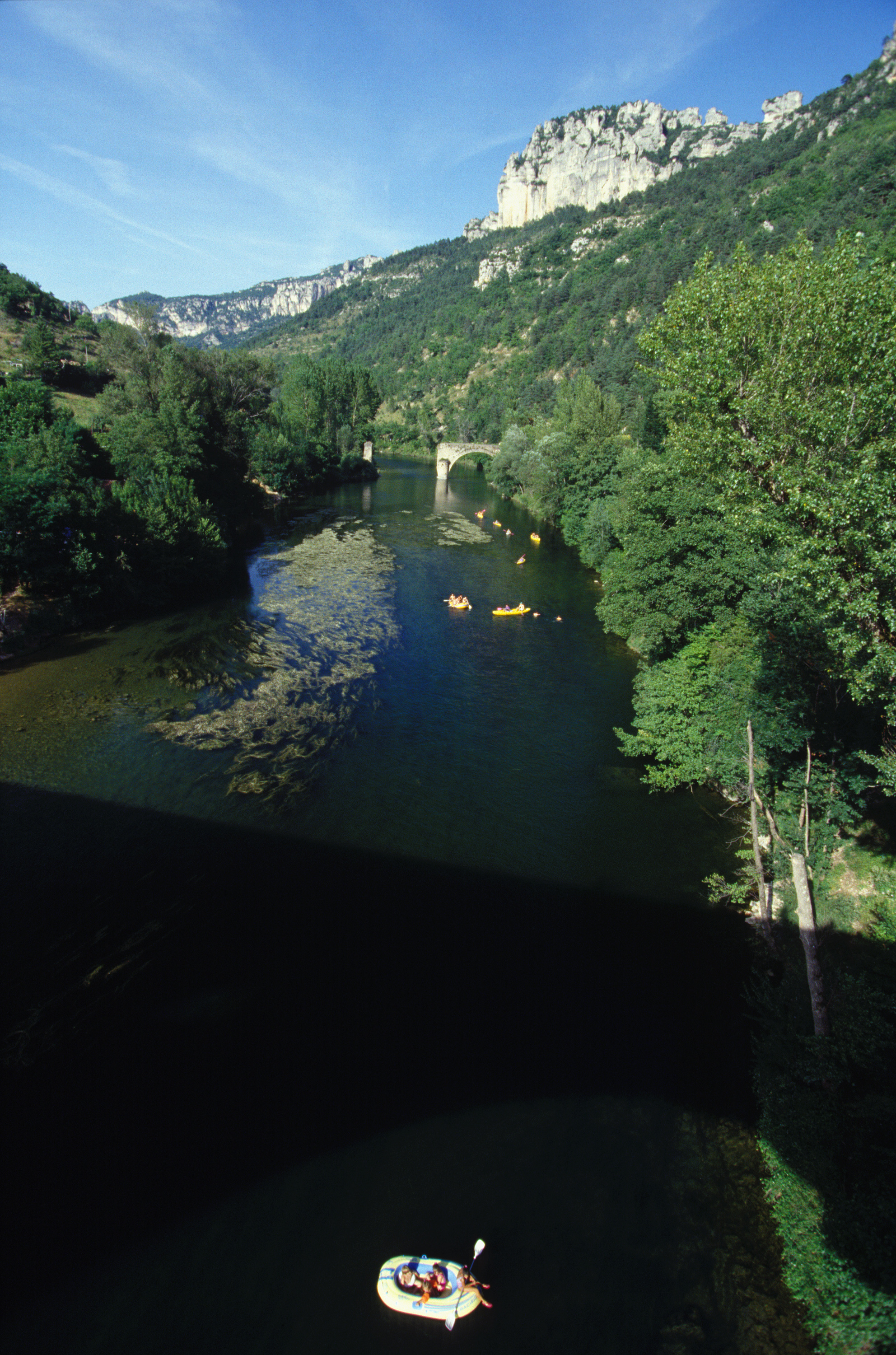 Tarn river bridge south France